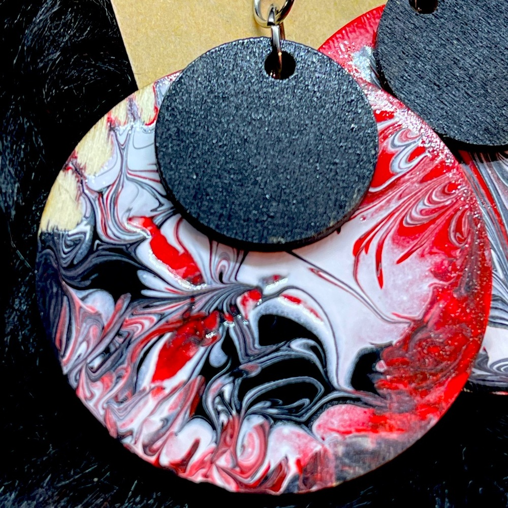 Handmade Wooden Earrings